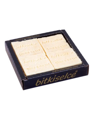 Bitkiselce Doğal Çinko Oksit Sabunu - Cildi Korur ve Yatıştırır, El Yapımı Sabun 450 gr.